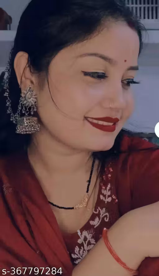 Oxidised Silver Bahubali Earrings with Chain – Traditional & Party Wear for Women